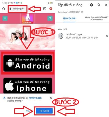 File MMlive APK cài đặt không được? Cách cài đặt ứng dụng dễ dàng 3 mmlive-apk