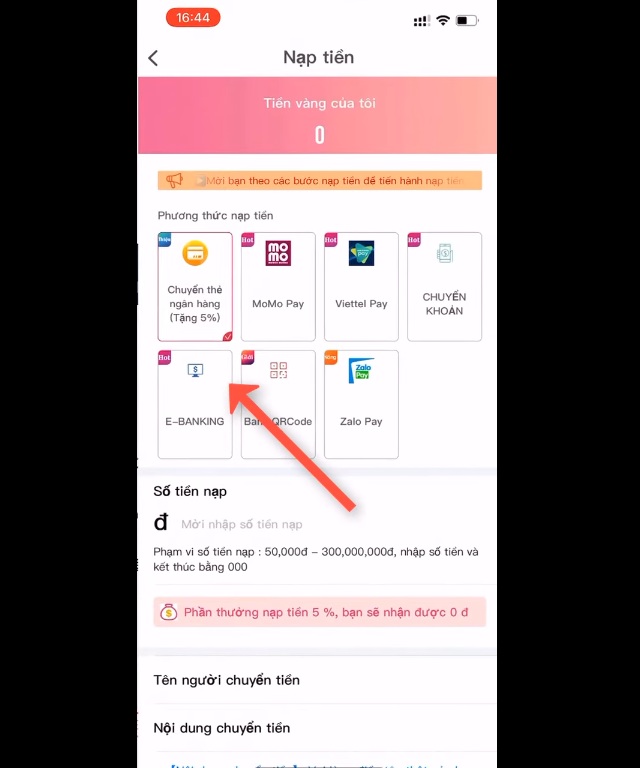 MMLive – Hướng Dẫn 2 Cách Nạp Tiền Trên App MMLive 5 Chon-phuong-thuc-thanh-toan