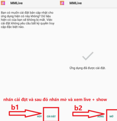 Tải App MMLive APK – Hướng Dẫn Cài Đặt Cho Android Mới Nhất 3 Cài đặt MMLive APK