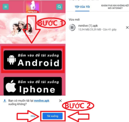 Tải App MMLive APK – Hướng Dẫn Cài Đặt Cho Android Mới Nhất 2 Hướng dẫn tải MMLive APK cho Android