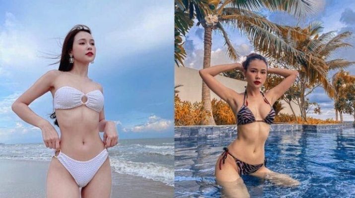 Hot Girl Sam Gợi Cảm Đón Hè Trong Bộ Bikini Trắng Quyến Rũ 6 Cô nàng luôn tự tin hết mình trong những set đồ sexy