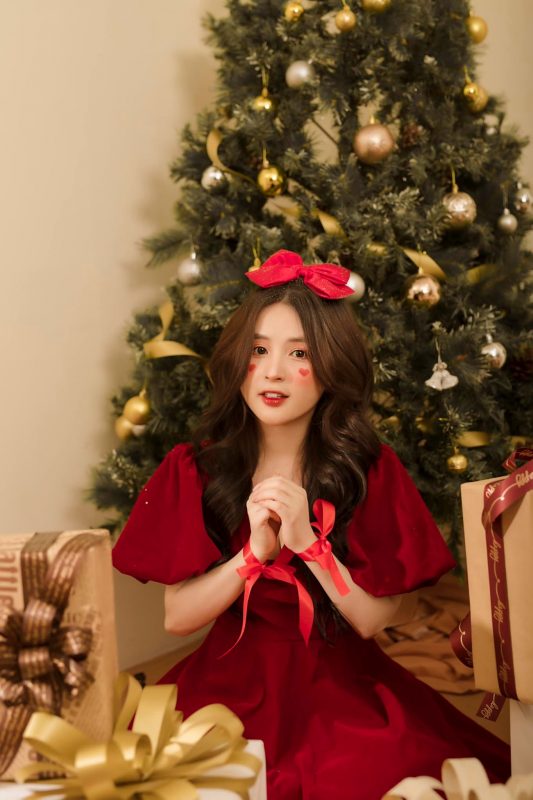 Thảo Nari – Nữ streamer 9x với bộ ảnh Noel dễ thương trên MMlive 3 Bộ ảnh đón giáng sinh của người đẹp