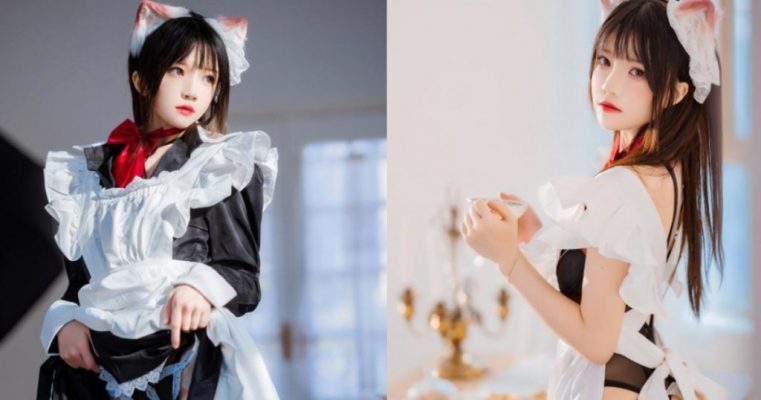 MMlive - Cherry Meow trong trang phục cosplay cô hầu gái 2 MMlive - Cherry Meow lần đầu thử sức với bộ ảnh 18+