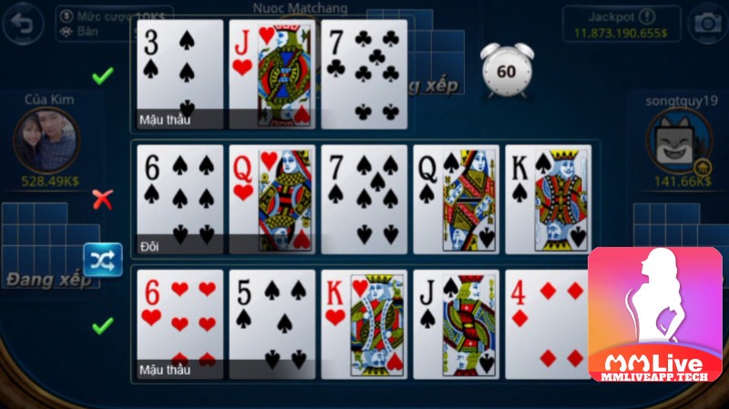 Game mậu binh online MMLive - chơi là sẽ thắng 3 Làm sao để chơi Game Mậu Binh online MMLive chắc phần thắng