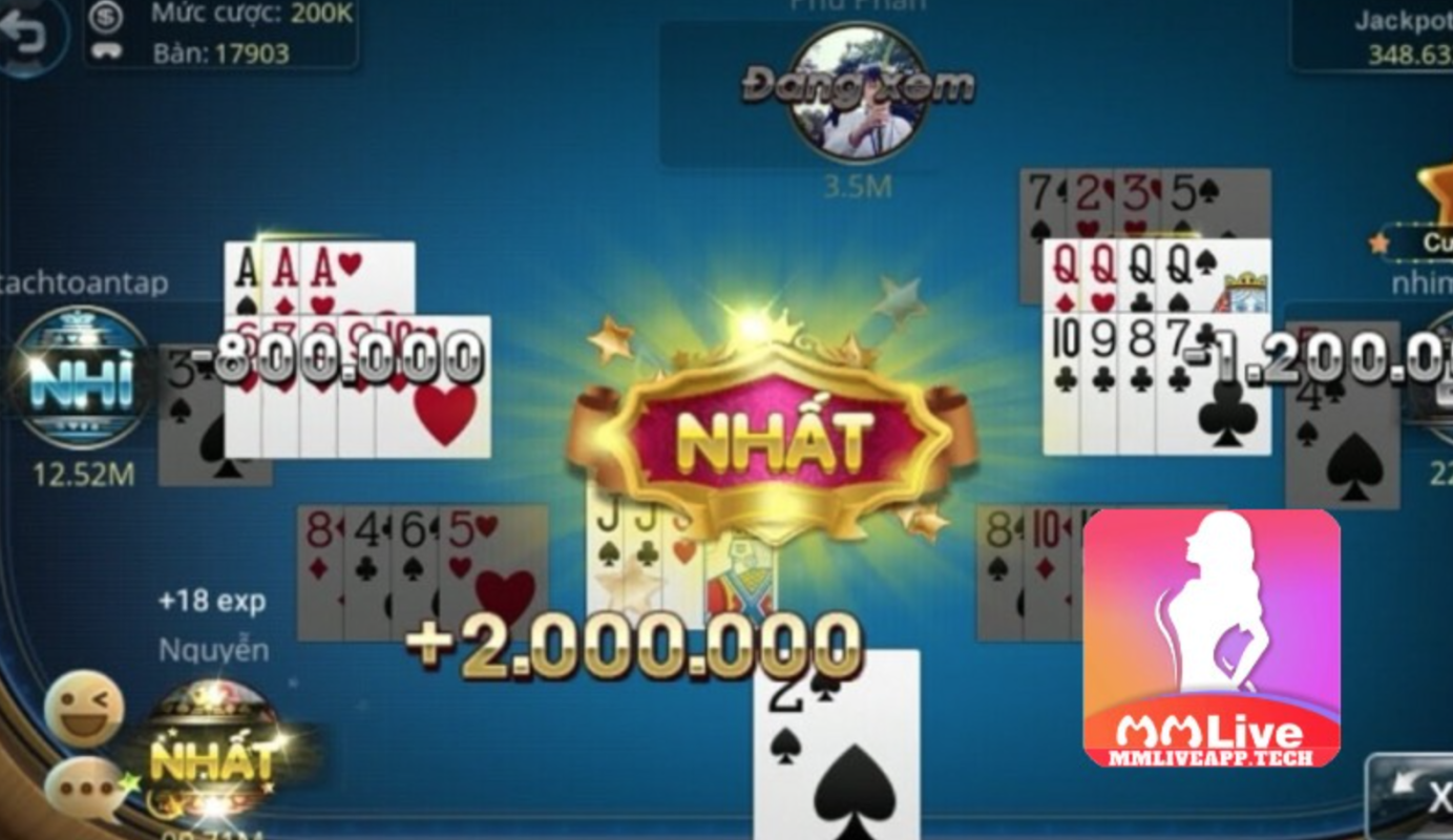 Game phỏm online MMLive