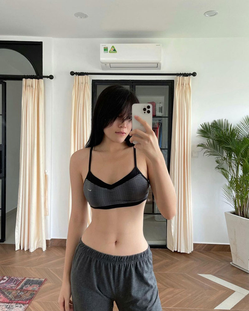 Hoa hậu Kỳ Duyên diện bikini khoe vòng eo "con kiến" cực bốc lửa 3 hoa hậu Kỳ Duyên