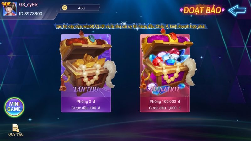 Đoạt bảo MMLive – Tham gia game giành kho báu khủng 3 Giới thiệu game đoạt bảo