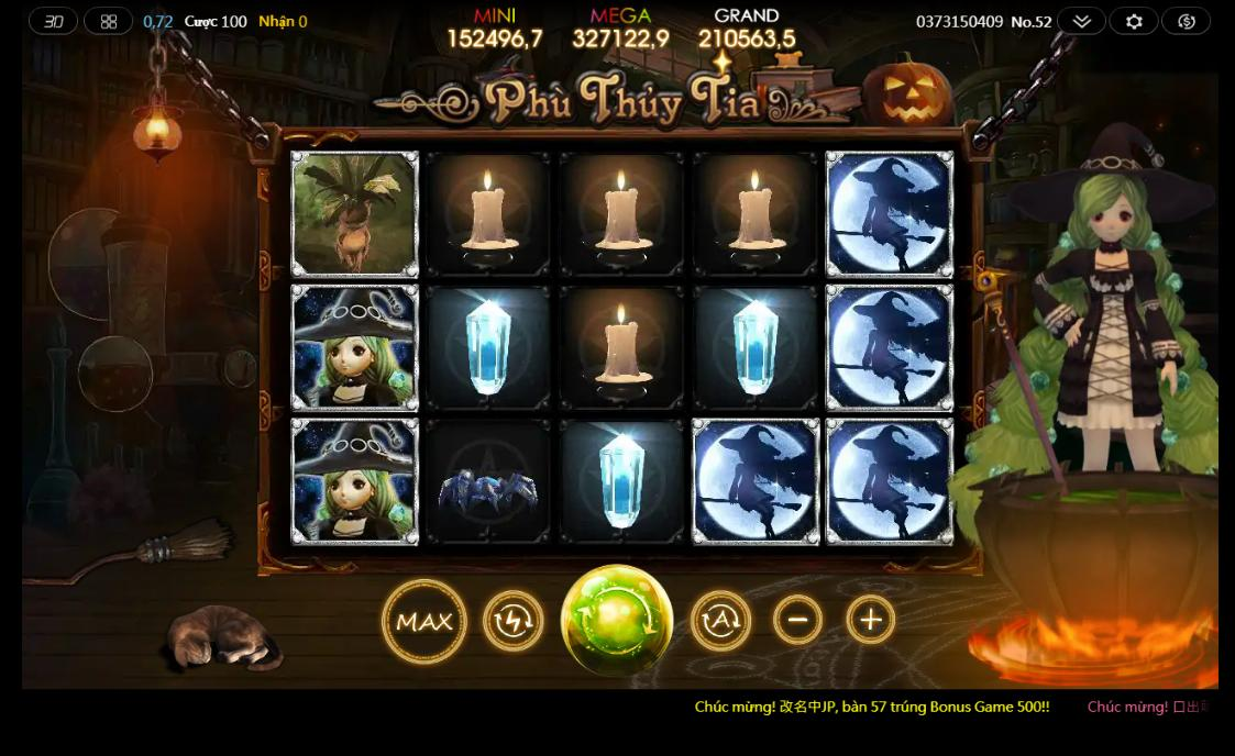 Game Phù Thủy Tia MMLive 2023: Game mới, tiền vào phơi phới 3 Slot game hấp dẫn