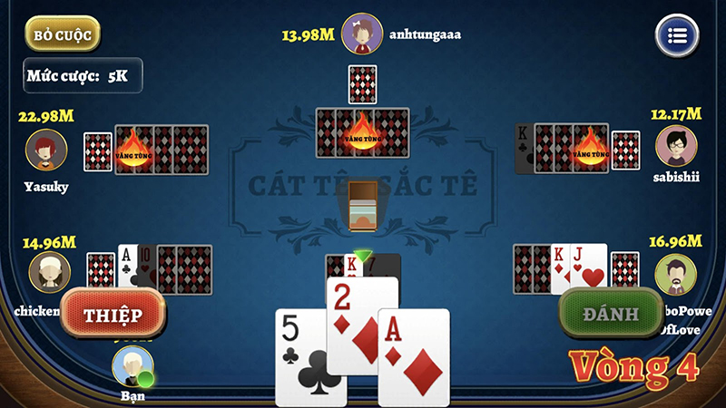 Bài Cát Tê MMLive là gì? Cách đánh bài Cát Tê chi tiết nhất 3 cat te mmlive 2