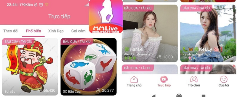 Tài khoản MMlive miễn phí thỏa sức chơi game kết bạn không hoài phí 2 Tài khoản Mmlive