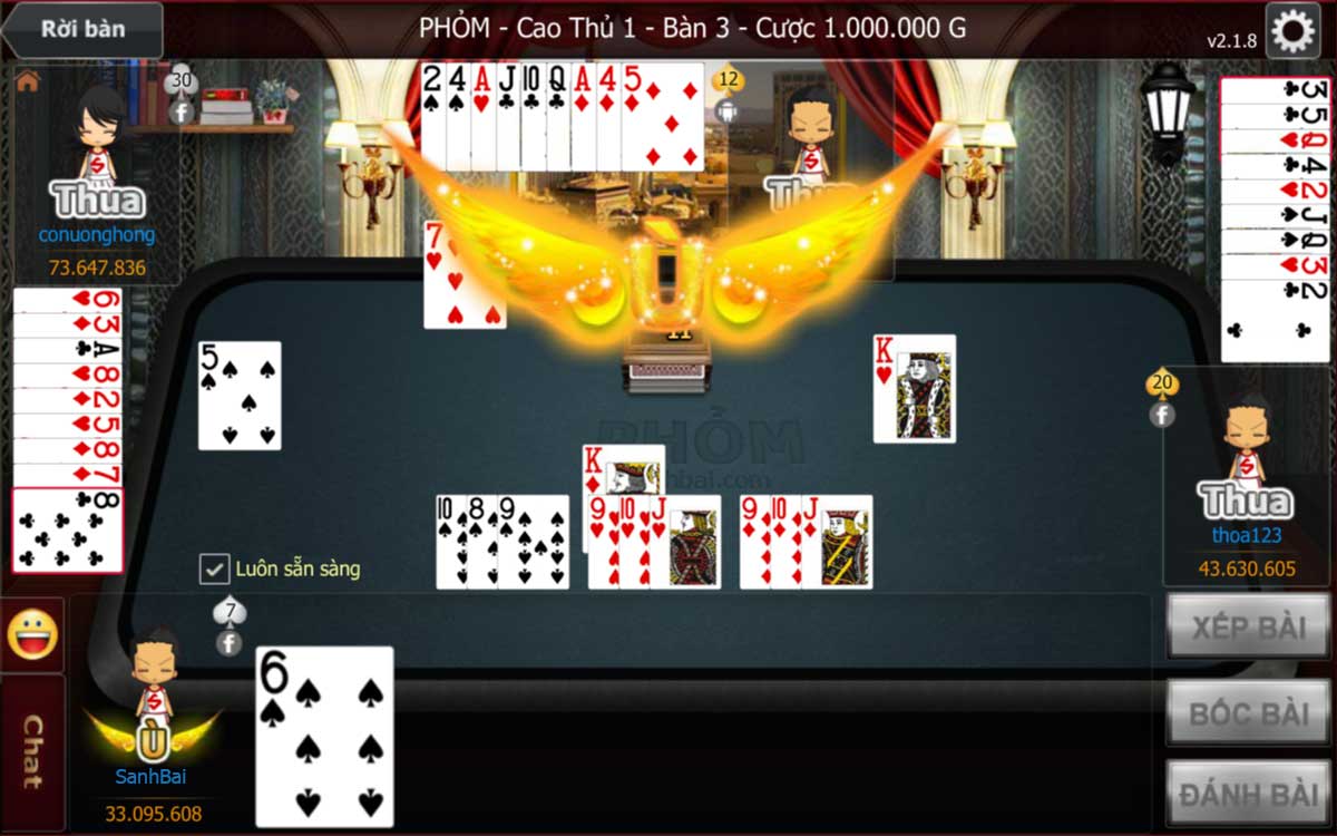 Hướng Dẫn Cách Chơi Game Bài Phỏm Đầy Đủ Nhất Cho Tân Thủ 3 Hướng dẫn cách chơi game
