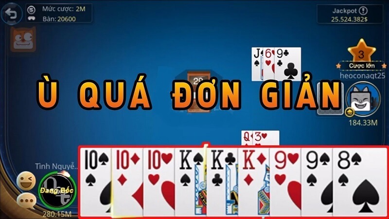 Ù là gì? Một số loại bài ù trong các ván chơi bài phỏm 2 Khám phá đôi nét ù