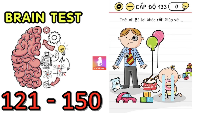 Game Brain test - Kiểm tra IQ bản thân qua những giải đố “hack não” 3 Game Brain test