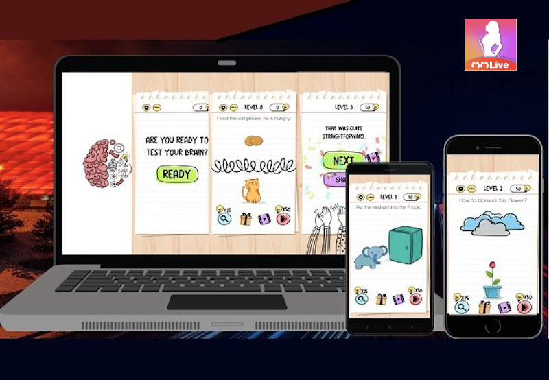 Game Brain test - Kiểm tra IQ bản thân qua những giải đố “hack não” 8 Không cần Internet