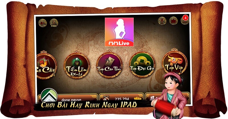 Chơi game Bài dân gian tại MMlive - Lấy lại vùng kí ức tuổi thơ quý giá 8 bài dân gian tại MMlive