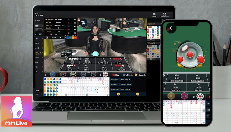 Xóc đĩa live tại MMlive - Chơi game giải trí bất tận cùng gái xinh qua livestream 3 giao dịch trên MMlive