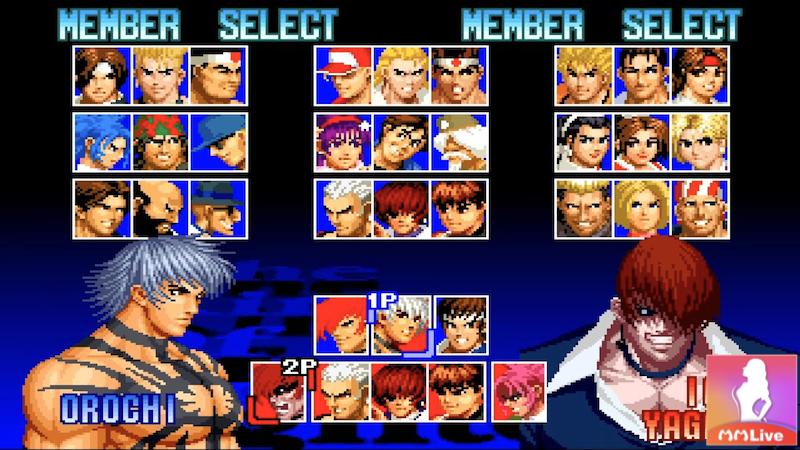 The King of Fighters ’97 - Tựa game đối kháng huyền thoại của anh em 9x 4 Hệ thống nhân vật