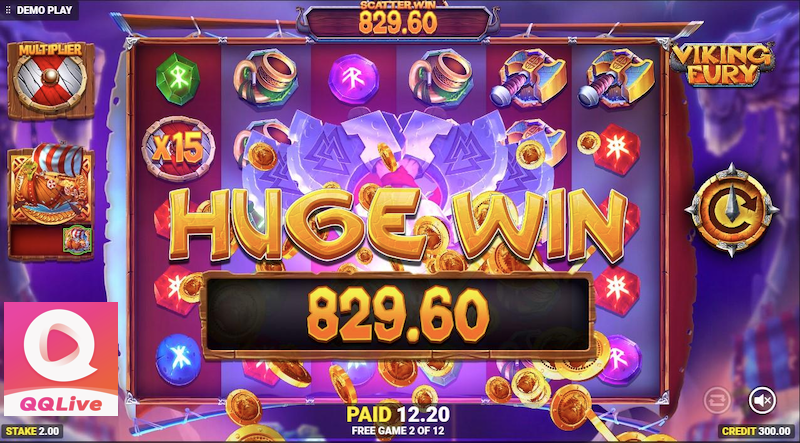 Top QQlive slot game giúp bạn kiếm nhiều tiền nhất có thể 5 Viking Fury Spinfinity