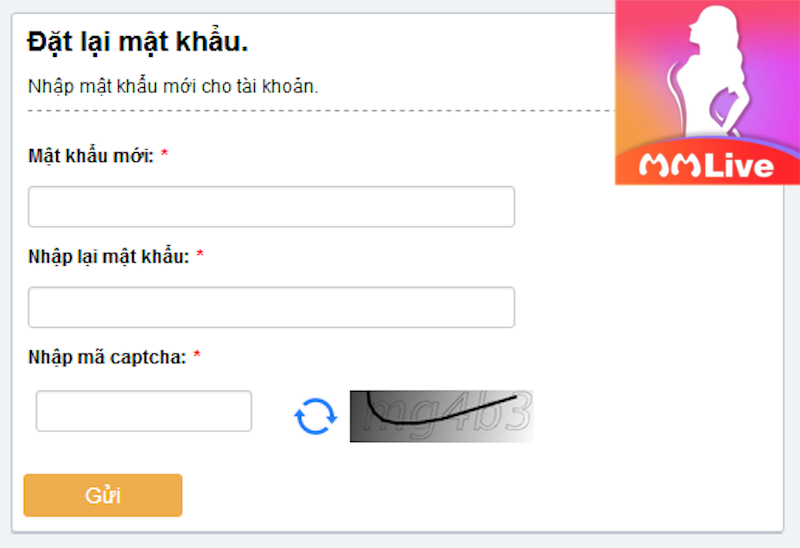 Quên mật khẩu MMlive và làm cách nào để lấy lại mật khẩu? 4 quên mật khẩu trên MMlive