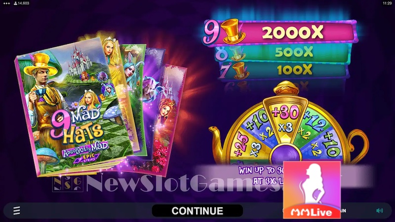 9 Mad Hats - Chinh phục game slot mới tung ra tại các sảnh casino 4 kinh nghiệm chơi 9 Mad Hats