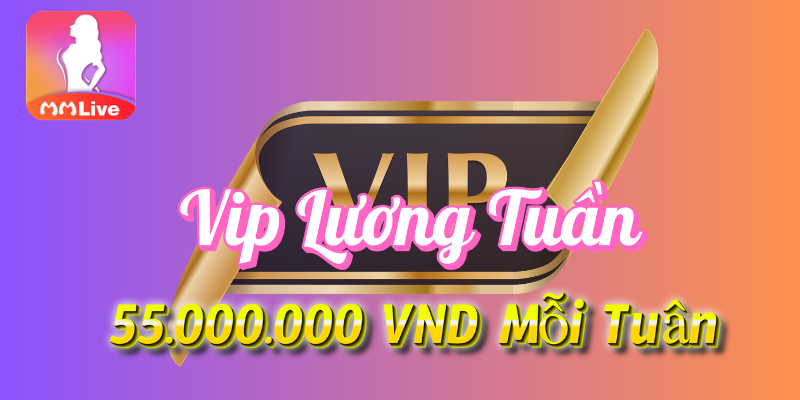Chương Trình VIP Lương Tuần MMlive 2 Vip lương tuần tại MMlive