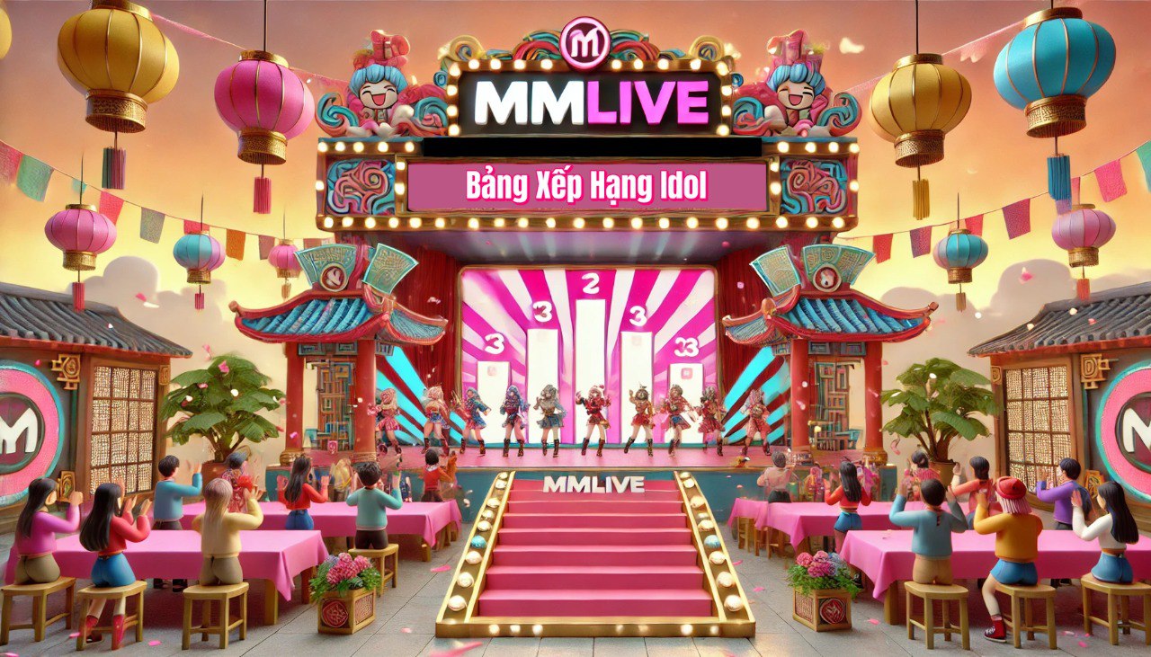 Bảng Xếp Hạng Tặng Quà Idol Tại MMlive 3 Bảng xếp hạng Idol MMlive