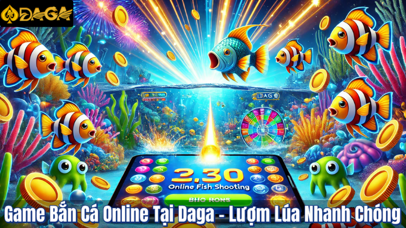 Game bắn cá online tại Daga lượm lúa nhanh chóng