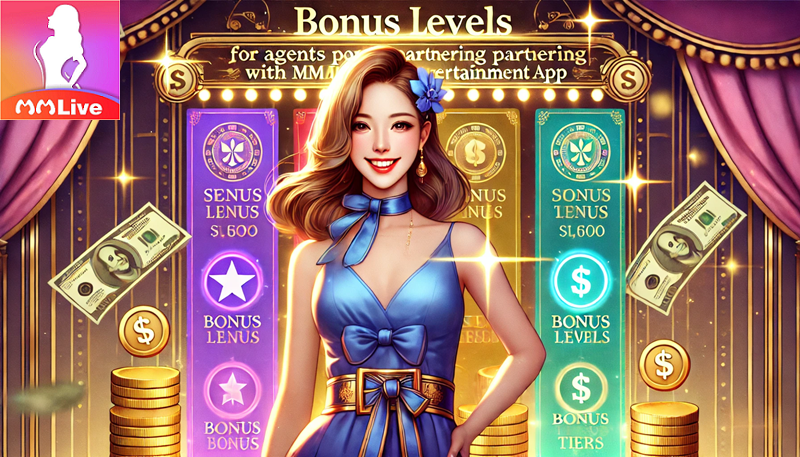 Mmlive.com - Cơ hội kiếm tiền hấp dẫn có 1-0-2 từ livestreaming 4 bonus level