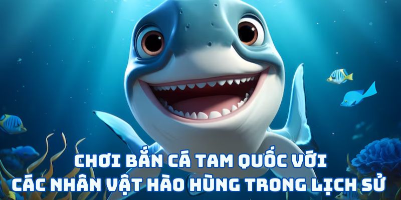 Bắn Cá Tam Quốc - Trở Thành Anh Hùng Truy Lùng Thuỷ Quái 2 Chơi bắn cá tam quốc với các nhân vật hào hùng trong lịch sử