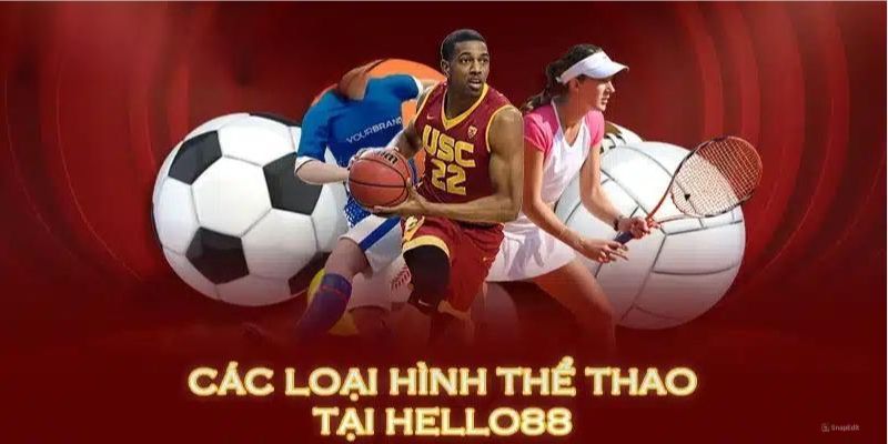 Thể Thao Hello88 - Trải nghiệm đỉnh cao và ưu đãi hấp dẫn! 3 Các môn thể thao cá cược nổi bật tại Hello88