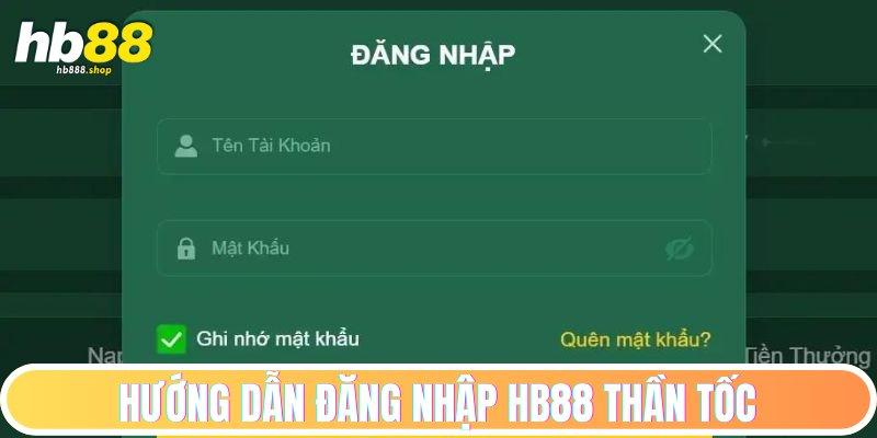 Hướng Dẫn Đăng Nhập HB88 | Link Đăng Nhập Cập Nhật 2025 2 Bỏ túi các bước đăng nhập chuẩn xác