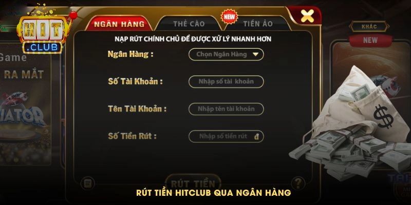 Rút Tiền HitClub - Hướng Dẫn Nhanh Chóng và Đơn Giản Nhất 3 Hướng dẫn rút tiền HitClub một cách nhanh chóng và đơn giản